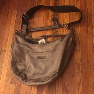 Frye leather hobo shoulder bag